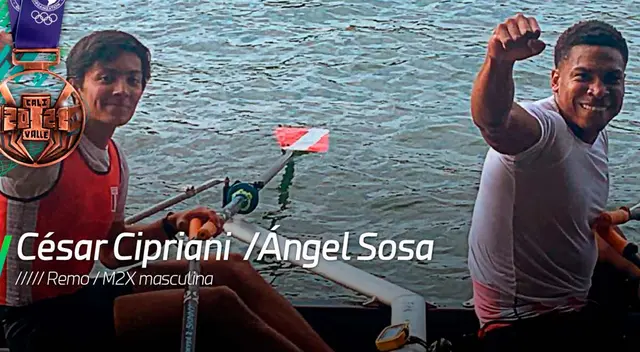 Perú logró medalla de bronce en Remo por los Juegos Panamericanos Junior 2021 Perú logró medalla de bronce en Remo por los Juegos Panamericanos Junior 2021