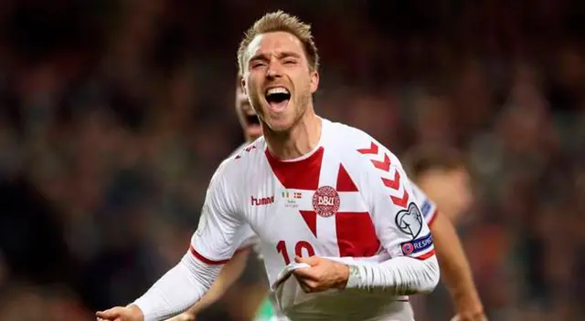 Christian Eriksen volvió a entrenar en Dinamarca