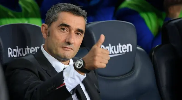 Valverde dirigió al Barcelona entre el 2017 y 2020.