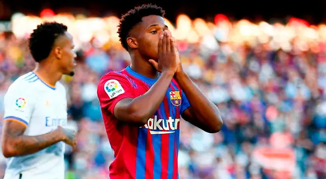 Ansu Fati no jugaría ante Bayern Múnich por Champions League