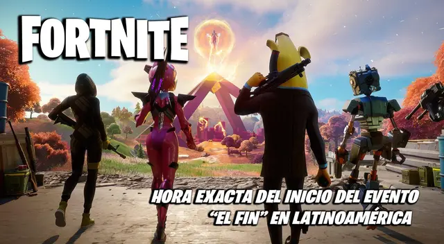 Fortnite: hora de inicio del evento Fortnite: hora de inicio del evento