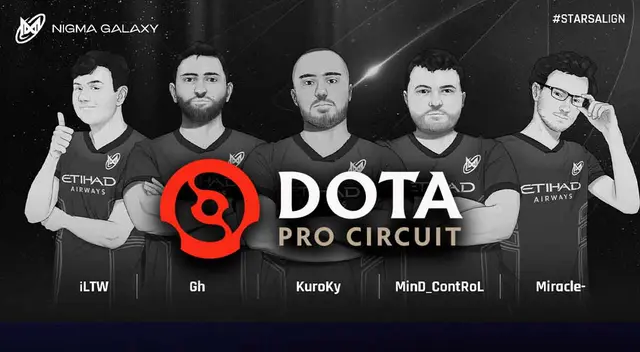 Nigma Galaxy cayó en el Dota Pro Circuit Nigma Galaxy cayó en el Dota Pro Circuit