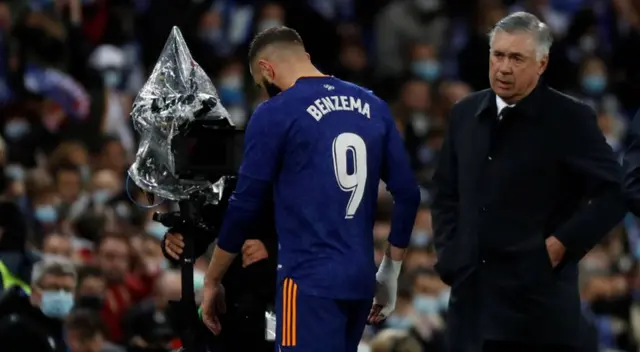 Karim Benzema se perderá el compromiso ante Inter de Milan. Karim Benzema se perderá el compromiso ante Inter de Milan.