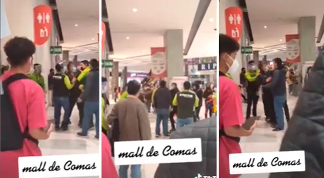 Joven va a comprar a Tottus y termina grabando una sorpresiva pelea - VIDEO
