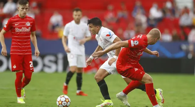 Red Bull Salzburgo recibe este miércoles al Sevilla por la fecha 6 de la  Champions League.