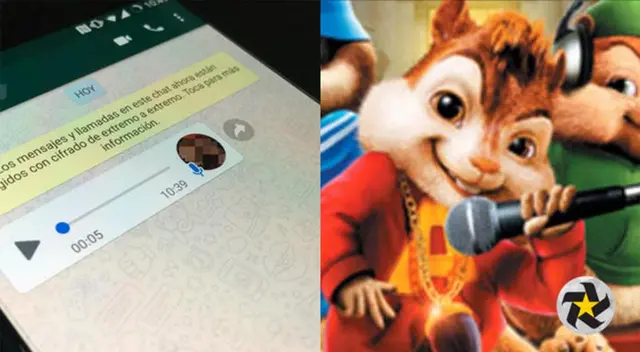 WhatsApp: trucos para mandar audios con la voz de ardilla, Darth Vader y robot