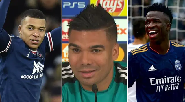 Casemiro se ilusiona con ver a Mbappé junto a Vinicius en el Real Madrid