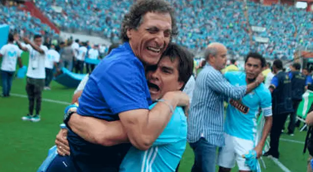 Mario Salas campeón con Sporting Cristal 2018   