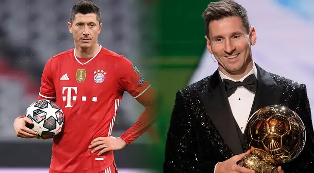Robert Lewandowski no considera honesta las palabras de Lionel Messi