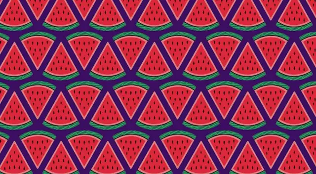 Encuentra las sandías mordidas en 15 segundos