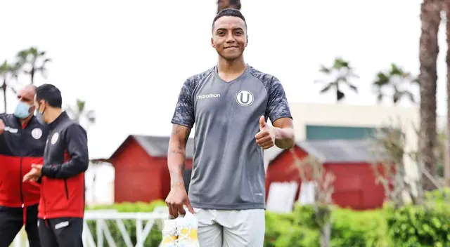 Joao Villamarín llegó a la 'U' procedente de Sport Boys del Callao.