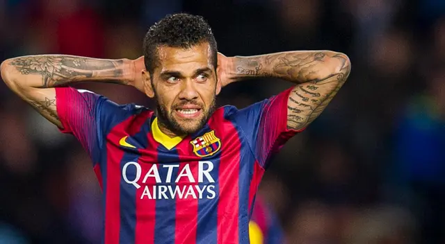 Dani Alves en Barcelona Dani Alves en Barcelona