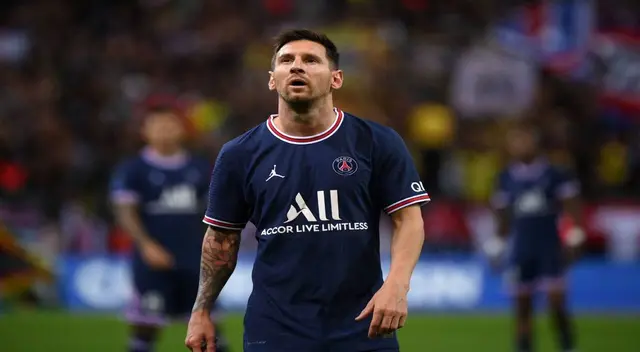 Messi lleva un solo gol en lo que va de la Ligue 1