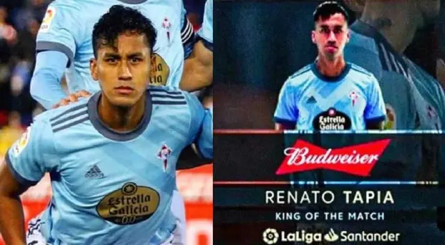 Renato Tapia ha disputado 14 duelos en La Liga, esta temporada.
