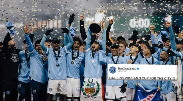 New York City y los hinchas agradecen a Alexander Callens por el título de la MLS New York City y los hinchas agradecen a Alexander Callens por el título de la MLS