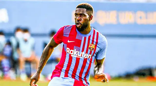 Samuel Umtiti titularen Barcelona vs Osasuna
