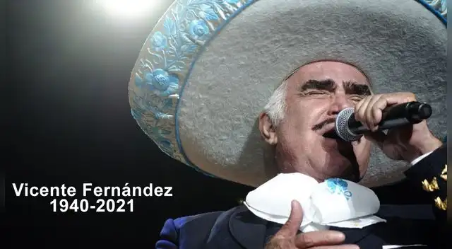 Adios a una leyenda: reacciones de famosos y políticos tras la muerte de Vicente Fernández