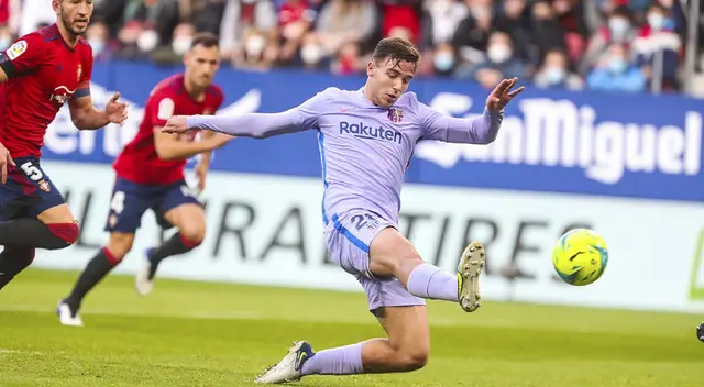 Barcelona empató 2-2 frente al Osasuna por la fecha 17 de LaLiga Barcelona empató 2-2 frente al Osasuna por la fecha 17 de LaLiga
