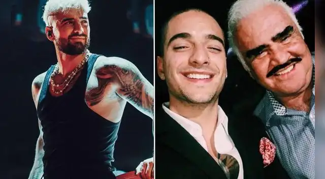 Maluma dedica emotivo mensaje a Vicente Fernández: “Seguirás siendo el rey”