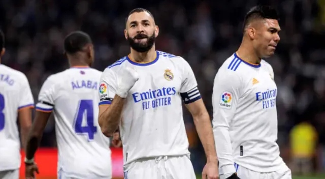 Real Madrid le ganó 2-0 al Atlético por LaLiga Real Madrid le ganó 2-0 al Atlético por LaLiga