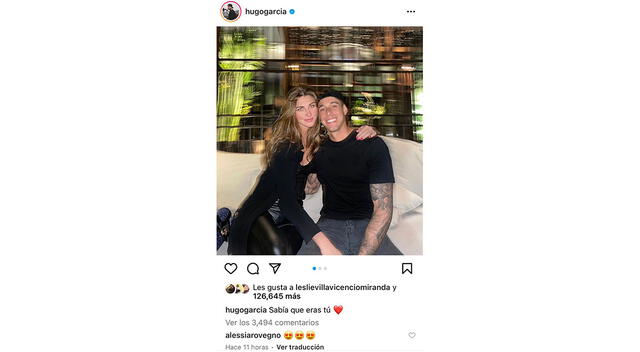 Hugo García confirma relación con hija de actriz Bárbara Cayo