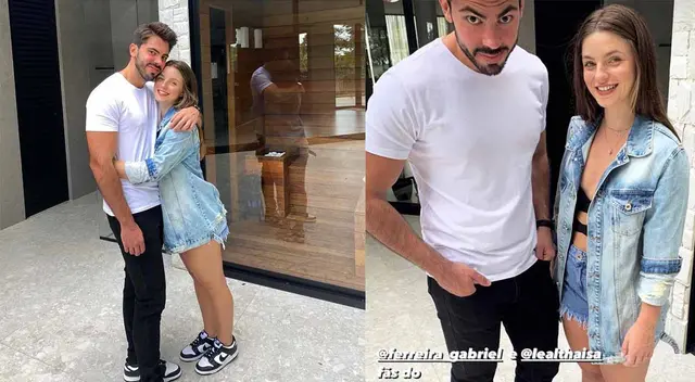 Thaísa Leal presentó a su novio en Instagram Thaísa Leal presentó a su novio en Instagram
