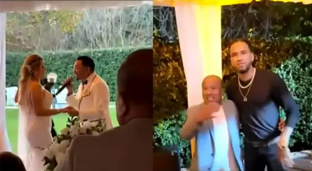 Asi fue la boda de Josimar con Yanira Cárdenas en EE.UU