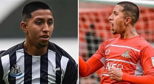 Rodrigo Vilca llegó en septiembre del 2020 a Newcastle United.