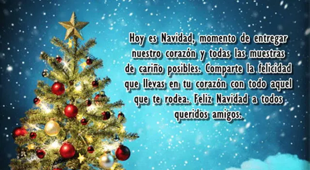 mejores frases para enviar a tus seres queridos en Navidad.