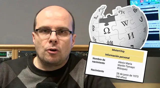 MisterChip fue catalogado como "mal periodista" por Wikipedia