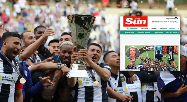 Alianza Lima reciben halagos d diario The Sun Alianza Lima reciben halagos d diario The Sun