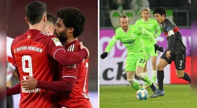Bayern Múnich y Wolfsburgo juegan este viernes a las 2.30 p. m. (hora peruana). Foto: composición LR/Bundesliga Bayern Múnich y Wolfsburgo juegan este viernes a las 2.30 p. m. (hora peruana). Foto: composición LR/Bundesliga