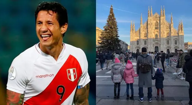 Gianluca Lapadula disfruta de su viaje en familia por Italia. Gianluca Lapadula disfruta de su viaje en familia por Italia.