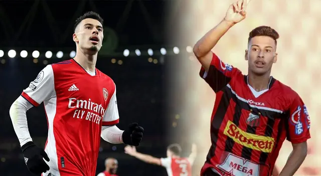Gabriel Martinelli en Arsenal llegó desde Ituano