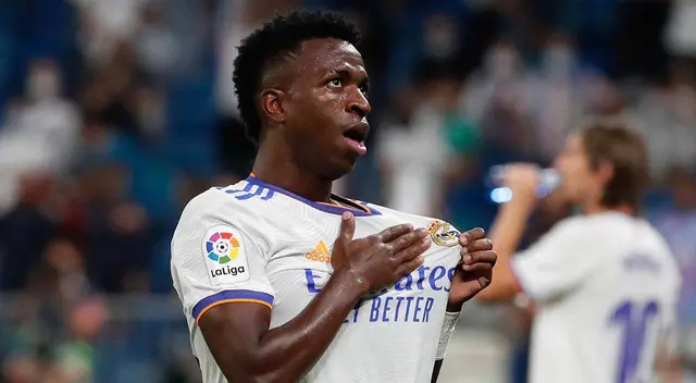 Vinicius fue elegido como el mejor jugador del mes de noviembre por LaLiga