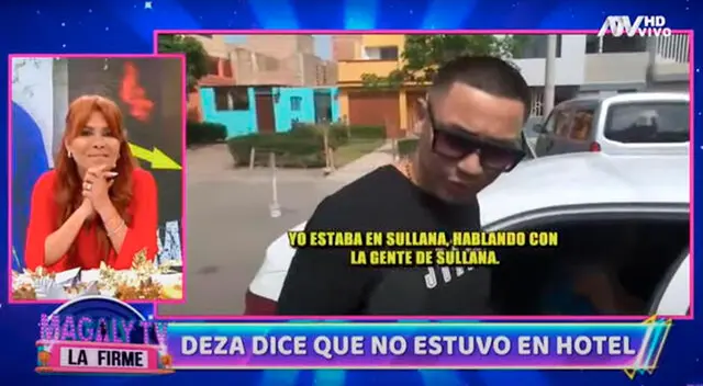 Jean Deza reaccionó de la mala manera con camarógrafo de Magaly por enseñarle su ampay Jean Deza reaccionó de la mala manera con camarógrafo de Magaly por enseñarle su ampay
