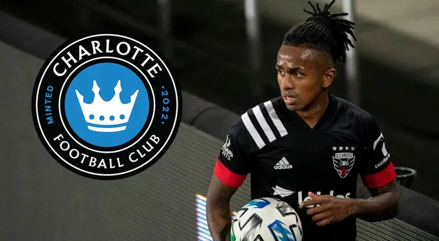 Yordy Reyna firmó por Charlotte FC hasta fines del 2023