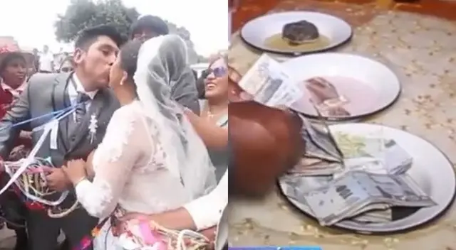 Viral: pareja recibió 200 mil soles como regalo de bodas en Apurímac - VIDEO Viral: pareja recibió 200 mil soles como regalo de bodas en Apurímac - VIDEO