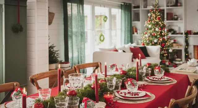 Los colores de moda de la Navidad 2021