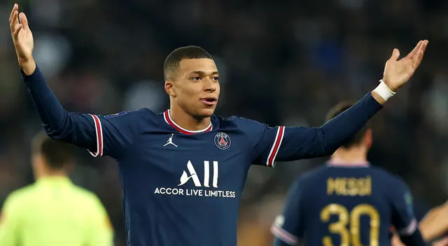 Kylian Mbappé suma 13 goles con el PSG en la temporada 2021-2022. Kylian Mbappé suma 13 goles con el PSG en la temporada 2021-2022.