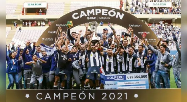 Alianza Lima se consagró campeón del fútbol peruano ante Sporting Cristal. Foto: Liga de Fútbol Profesional