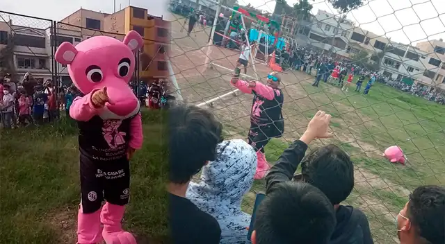 La Pantera del Callao llegó a la chocolata de Sideral en Los Olivos