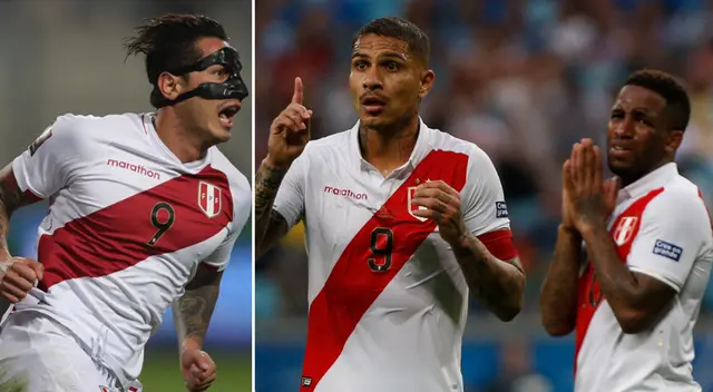 Lapadula, Guerrero y Farfán conformar parte de la Selección Peruana.