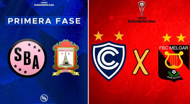 Sport Boys vs. Ayacucho FC y Cienciano vs. Melgar en la Fase preliminar de Sudamericana