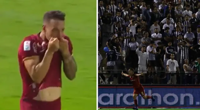 Hinchas de Alianza cuestionan a Pablo Lavandeira por besar el escudo de Universitario Hinchas de Alianza cuestionan a Pablo Lavandeira por besar el escudo de Universitario