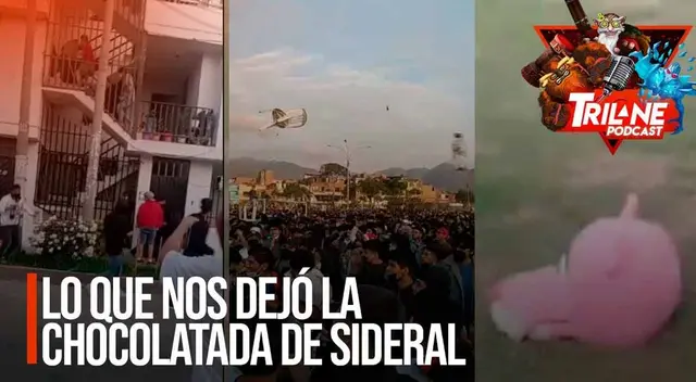 La chocolatada de Sideral llegó a su fin de manera prematura La chocolatada de Sideral llegó a su fin de manera prematura