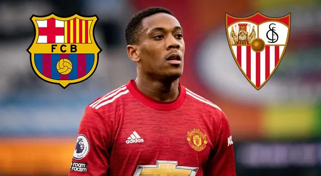 Anthony Martial podría definir su futuro entre Barcelona y Sevilla Anthony Martial podría definir su futuro entre Barcelona y Sevilla
