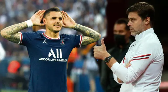 Mauricio Pochettino respaldó a Mauro Icardi Mauricio Pochettino respaldó a Mauro Icardi