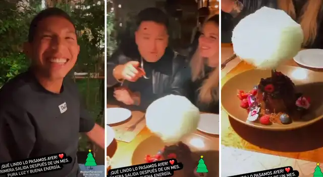 Edison Flores y Deyvis celebran una cena en unión con sus parejas:
