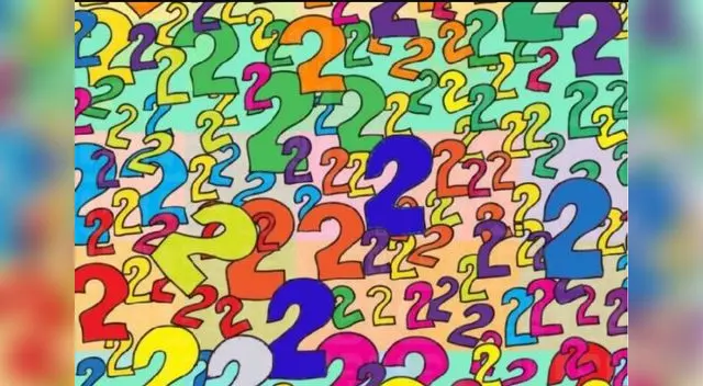 Reto visual: Encuentra los signos de interrogación en la siguiente imagen Reto visual: Encuentra los signos de interrogación en la siguiente imagen
